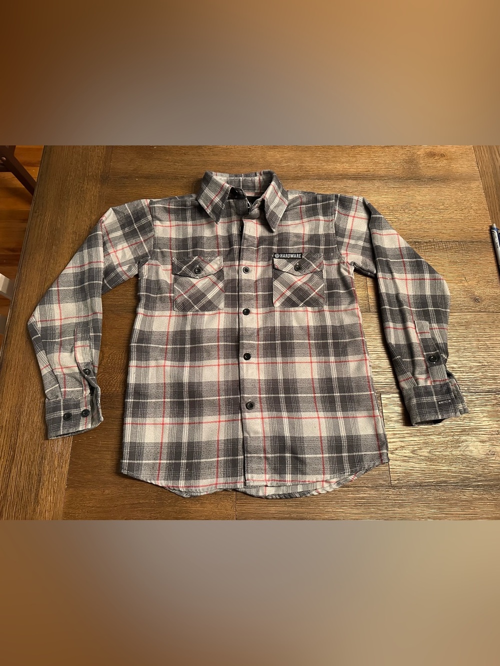 Youth Kids Hunters Hardware Flannel Shirt